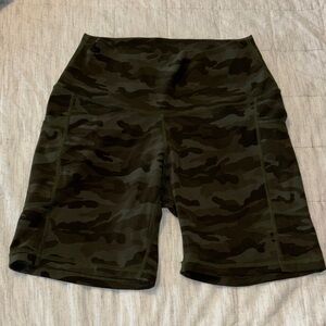 Camo Women's Bike Shorts